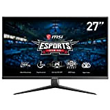 MSI Optix MAG273 Écran Gaming 27" FHD - Dalle IPS 1920 x 1080, 144Hz / 1ms GtG, Compatible G-Sync, Gamme ...