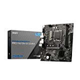 MSI Pro H610M-B DDR4 Carte Mère, Micro-ATX - pour Processeurs Intel Core 12è Gén, LGA 1700-2 x DIMM (3200MHz), 1 ...