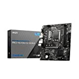 MSI Pro H610M-G DDR4 Carte Mère, Micro-ATX - pour Processeurs Intel Core 12è Gén, LGA 1700-2 x DIMM (3200MHz), 1 ...