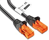 mumbi 23512 Cat.5e S/FTP Câble réseau de raccordement LAN Ethernet Patch avec connecteurs RJ-45 3.00m, noir