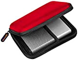 mumbi Sac à disque dur externe jusqu'à 6,35cm (2,5"), rouge
