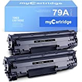 myCartridge CF279A Toner Compatible avec Toner HP Laserjet Pro M12W M12 M12A M26A M26NW M26 pour Toner HP 79A (2 ...