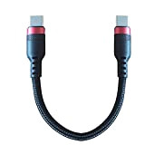 MYLB cable usb c vers usb c, 10cm court Câble USB C en Nylon Tressé Câble Cordon Type C Connecteur ...