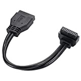 MZHOU SATA USB 3.0 câble d'extension de carte mère 19 broches de mâle à femelle entre 18 cm de connecteurs ...