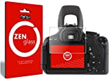 nandu I ZenGlass Film en Verre Flexible Compatible avec Canon EOS 600D I Film de Protection écran 9H