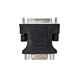 Nano Cable 10.15.0704 - Adaptateur DVI vers SVGA, mâle-Femelle, 24+5, Noir