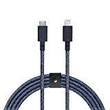 Native Union Belt Câble USB-C vers Lightning - Câble renforcé Ultra-résistant 3m [Certifié MFi] Compatible avec iPhone 14, iPhone 13 ...