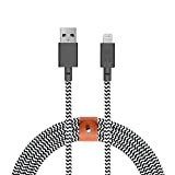 Native Union Câble BELT XL - Câble de 3 Mètres Ultra Solide Renforcé de [Certifié Mfi] Câble Lightning à USB ...