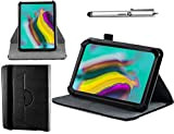 Navitech Étui Noir avec Support Rotatif 360 Et Stylet - Compatible avec Le Alcatel OneTouch Pixi 3 10" Tablette