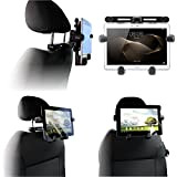 Navitech - Fixation Extensible Compatible avec Repose-tête ou sièges arrières Compatible avec Alcatel Pop 10