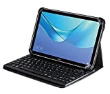 Navitech housse étui avec clavier Bluetooth amovible compatible avec Asus Zenpad Z300M-6B032A 10.1 "IPS White Touchscreen Tablet