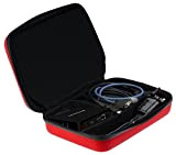 Navitech Rouge Hard Portable/Mobile/Mini PC Housse de Transport Compatible avec Intel NUC-Kit NUC6I7KYK