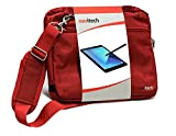 Navitech Sac de Transport Rouge Ordinateur Compatible avec ASUS Zenpad Z300M-6B032A 10.1"IPS White Touchscreen Tablet
