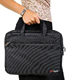 Navitech sacoche de transport noire imperméable antichoc 10.2 à 12.1 pouces compatible avec ordinateur portable / sac de voyage netbook ...