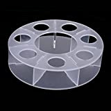 NEBAI · LESEN Support d'affichage en acrylique transparent pour 7 boules de cristal pour boule de 3,5 à 5 cm