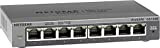 NETGEAR (GS108E) Switch Ethernet Plus 8 Ports RJ45 Métal Gigabit (10/100/1000), switch RJ45 Manageable Serie Plus Bureau ou Rackable, Métal, ...
