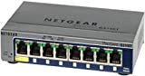 NETGEAR GS108T Smart Switch Web Manageable Série Pro - 8 Ports Gigabit Ethernet - Format Bureau