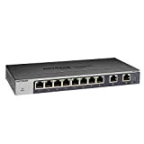 NETGEAR (GS110MX) Switch Ethernet 10 Ports RJ45 Gigabit (10/100/1000), Protection Prosafe, Garantie à Vie Parfait pour les PME et TPE, ...