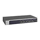 NETGEAR (MS510TX) Smart switch Web manageable 10 Gigabit Multi-Gigabit 10 ports - Manageable, avec 8 ports Multi-Gigabit, 1 port 10 Gig et 1 port SFP+ 10 Gig, ...