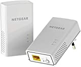 NETGEAR PL1000-100PES Pack de 2 Prises CPL 1000 Mbps avec Port Ethernet, Compatible avec tous les Modèles de la gamme ...