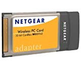 Netgear WG511 54 Mbps Wireless PC Card 32-bit CardBus Adaptateur Réseau