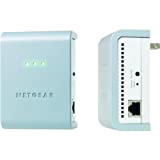 Netgear XAVB101 Pack de 2 Adaptateurs CPL Ethernet Powerline 200 Mbit/s Homeplug AV