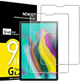 NEW'C Lot de 2, Protection Écran en Verre Trempé pour Samsung Galaxy Tab S6 / S5e 10.5 2019 (SM-T720/T725/T860/T865), Film ...