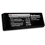 NewerTech NuPower 60 Watt Hour Replacement Battery For all Apple MacBook 13-inch Black Model NWTBAP13MBB56RS