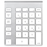 newertech nwtkpa2 8btw numériques Clavier – des claviers numériques (Bluetooth, Aluminium, Blanc, Batterie Rechargeable, Aluminium, Universel, AAA)