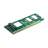 NFHK NGFF M-Key NVME AHCI SSD to PCI-E 3.0 16x x4 Adapter for XP941 SM951 PM951 A110 m6e 960 Evo ...