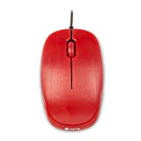 NGS Flame Red - Souris Optique 1000dpi avec Câble USB, Souris pour Ordinateur ou o Laptop avec 3 Boutons, Ambidextre, ...
