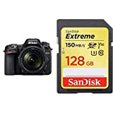 Nikon D7500 - Reflex numérique + AF S DX NIKKOR 18-140 VR + Carte mémoire SDXC SanDisk Extreme 128 Go jusqu'à ...