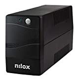 Nilox NXGCLI12001X7V2 Groupe de continuité UPS Line Interactive, 1200 VA/840 W, Écran LED