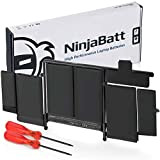 NinjaBatt Batterie A1582 A1493 pour Apple MacBook Pro Retina 13" A1502 [De Bonne Heure 2015 Milieu 2014 en Retard 2013]- ...