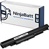 NinjaBatt Batterie pour HP 807957-001 807956-001 HS04 HS03 HSTNN-LB6V 807612-421 HSTNN-LB6U 250 G5 807611-421 TPN-C125 15-AF067SA 843532-851 – Longue Durée ...