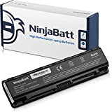 NinjaBatt Batterie pour Toshiba PA5109-1BRS PA5110U-1BRS PA5108U-1BRS Satellite C50 C55 PABAS272 PABAS271 PABAS273 - Longue Durée [6 Cellules/4400mAh/48wh]