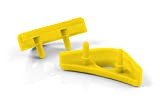 Noctua NA-SAVP1 chromax.yellow, Silentblocs Anti-Vibration pour Ventilateur Noctua 140 & 120 mm (16 pièces, Jaune)