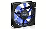 Noiseblocker BlackSilentFan X1 Boitier PC Ventilateur - Ventilateurs, refoidisseurs et radiateurs (Boitier PC, Ventilateur, 8 cm, 1300 tr/min, 10 dB, ...