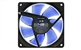 Noiseblocker PC Case Fan 80mm BlackSilent Fan X2 - Ventilateur PC 80mm Avec Ailes Silencieuses - Le Volume Maximum est ...