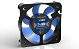 Noiseblocker XS1 - Mini PC Case Fan Black Silent PC Fan - Mini Fan 50x50x10 12v - PC Fan 50mm ...