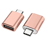 nonda Adaptateur USB C vers USB (Paquet de 2), Adaptateur USB-C vers USB 3.0, Adaptateur USB Type-C vers USB, Adaptateur ...