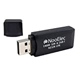 NooElec NESDR XTR - Minuscule RTL-SDR & DVB-T clé USB (RTL2832U + Elonics E4000 Tuner) w/ Télescopique Antenne et Télécommande ...