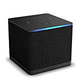 Nouveau Fire TV Cube | Lecteur multimédia en streaming | Mains-libres avec Alexa | Wi-Fi 6E | 4K Ultra HD