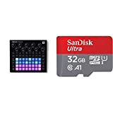 Novation Circuit Tracks & SanDisk Carte Mémoire microSDHC Ultra 32 Go + Adaptateur SD. Vitesse de Lecture Allant jusqu'à 120MB/S, ...