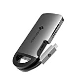 NOVOO USB C Hub Portable, 8-en-1 Adaptateur USB-C vers Type C 100W PD Port de Rechargement, 4K HDMI, 3 x ...