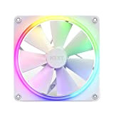 Nzxt F140 Ventilateur RGB - RF-R14SF-W1 - Personnalisation avancée de l'éclairage RGB - Refroidissement Silencieux - Vendu Seul (contrôleur RGB ...