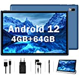 Oangcc Tablette Tactile 10 Pouces Android 12 Tablettes 8 Cœurs, 4Go RAM 64Go ROM(TF 256Go) / 8000mAh / Caméra 5+8MP ...