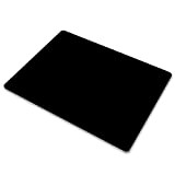 OcioDual Tapis de Souris Non Ergonomique Ultra Fin pour PC 22 x 18 cm Antidérapante Noir pour Mouse Laser et ...