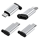 Olakin Adaptateur USB C vers Micro USB, Adaptateur Micro USB vers USB Type C, 3 x Adaptateur Type C Femelle ...