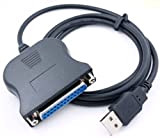 Onogal 2251B Câble 25 broches DB25 vers USB pour PC imprimante et portable